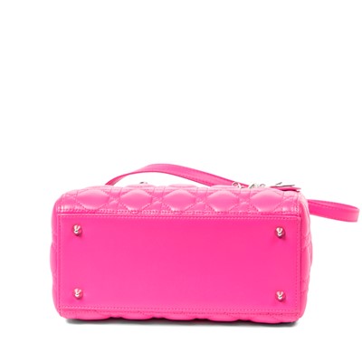 Lot 39 - Christian Dior Bubblegum Pink Medium Lady Dior