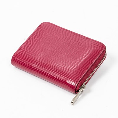 Lot 133 - Louis Vuitton Magenta Epi Zippy Coin Purse