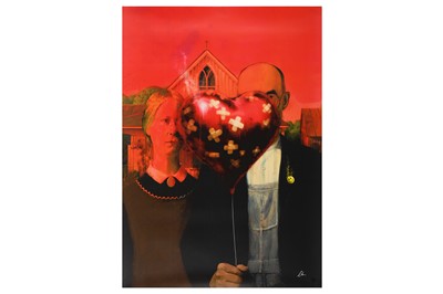 Lot 204 - Chris Boyle (British), 'One Red Balloon'