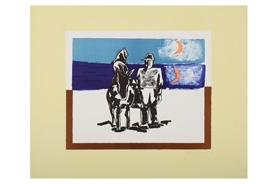 Lot 479 - Josef Herman (Polish-British, 1911-2000), 'On the Way Home'