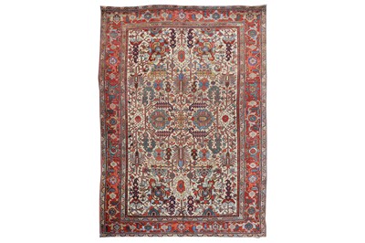 Lot 34 - AN ANTIQUE HERIZ CARPET, NORTH-WEST PERSIA