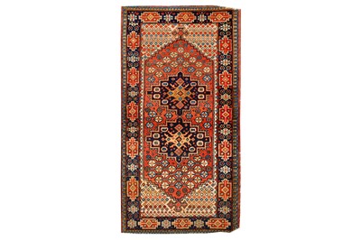 Lot 16 - AN UNUSUAL HERIZ RUG, NORTH-WEST PERSIA