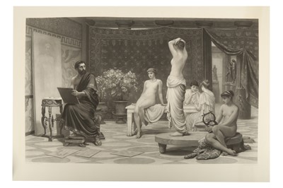 Lot 1012 - EDWIN LONG, R.A & J. COTHER WEBB (ENGRAVER) THE SEARCH FOR BEAUTY