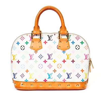 Lot 269 - Takashi Murakami X Louis Vuitton Multicolore Monogram Alma PM