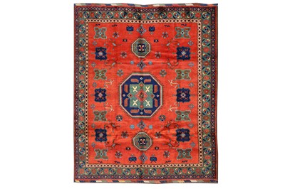 Lot 19 - A FINE UZBEKISTAN CARPET