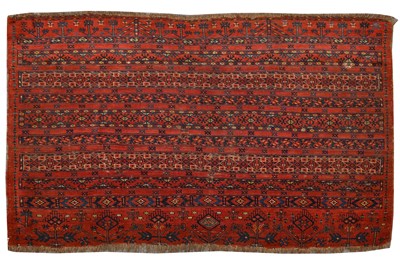 Lot 48 - AN ANTIQUE TEKKE JUVAL RUG, EAST TURKMENISTAN
