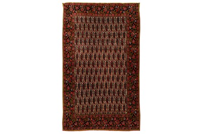Lot 28 - A FINE ANTIQUE BIJAR RUG, NORTH-WEST PERSIA