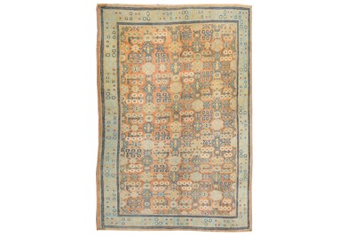 Lot 14 - A FINE AGRA RUG, NORTH INDIA