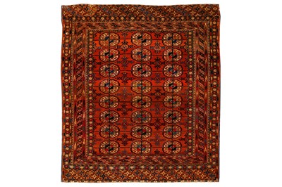 Lot 35 - AN ANTIQUE BOKHARA RUG, EAST TURKMENISTAN