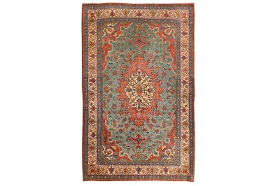 Lot 25 - A FINE QUM RUG, CENTRAL PERSIA