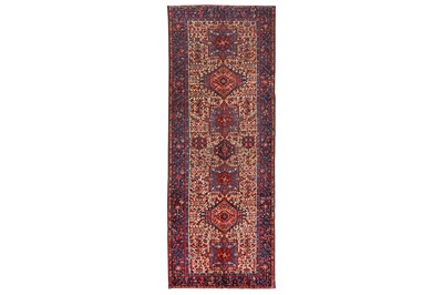 Lot 30 - AN UNUSUAL KARAJA KELLEH, NORTH- WEST PERSIA