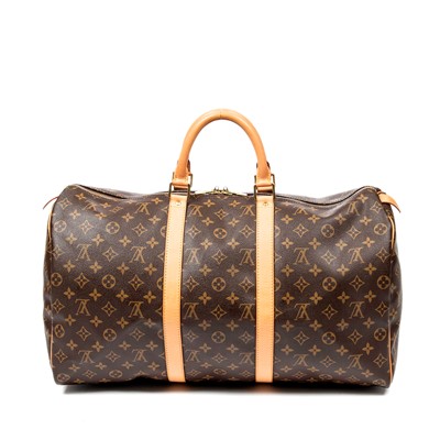 Lot 202 - Louis Vuitton Monogram Canvas Keepall 50