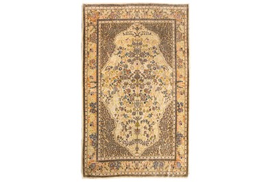 Lot 38 - AN EXTREMELY FINE SILK HEREKE RUG, TURKEY