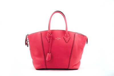 Lot 43 - Louis Vuitton Pink Leather Lockit PM