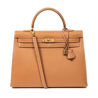 Lot 281 - Hermes Natural Chamonix  Kelly Sellier 35