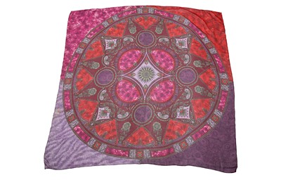 Lot 55 - Gianni Versace Printed Silk Scarf
