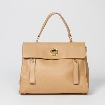 Lot 121 - Yves Saint Laurent Beige Muse 2 Satchel Bag