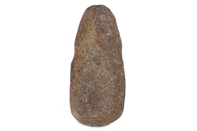 Lot 547 - A STONE AGE GRANITE AXE HEAD