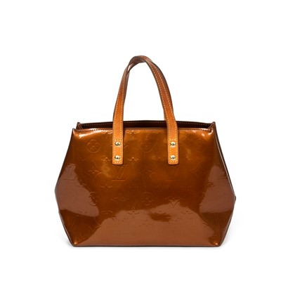 Lot 283 - Louis Vuitton Bronze Monogram Vernis Reade