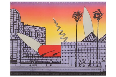 Lot 394 - Claes Oldenburg & Coosje van Brugge,'The Knife/Ship II'