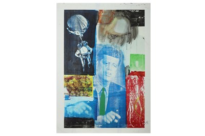 Lot 426 - Robert Rauschenberg (American, 1925-2008), 'Retroactive I, Skyway & Tracer'