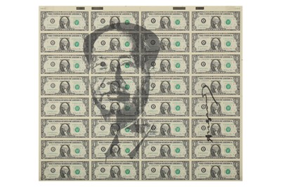 Lot 367 - Andy Warhol (American, 1928-1987), '32 Dollar Bills'