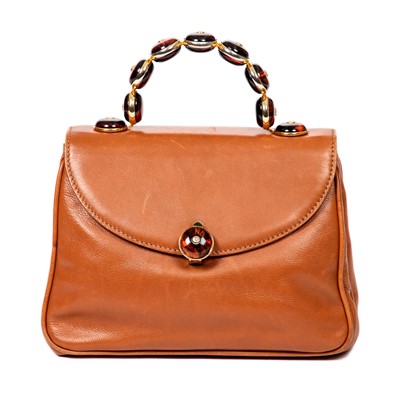 Lot 60 - Fendi Tan Leather Top Handle Bag