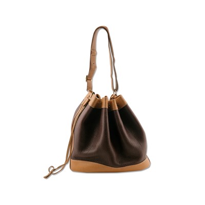 Lot 106 - Hermes Vintage Bi-Colour Market Bag