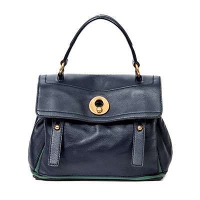 Lot 223 - Yves Saint Laurent Bi Colour Muse 2 Satchel Bag