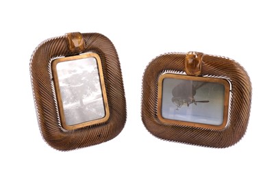 Lot 166 - TOMMASO BARBI, ITALY: two Murano picture frames, circa 1970s