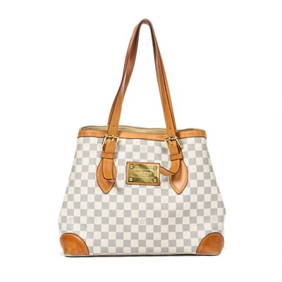 Lot 241 - Louis Vuitton Damier Azur Hampstead MM
