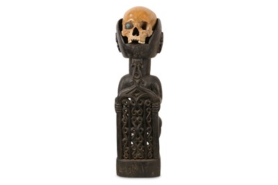 Lot 55 - A NEW GUINEA TRIBAL KORWAR / KORWA ANCESTOR FIGURE