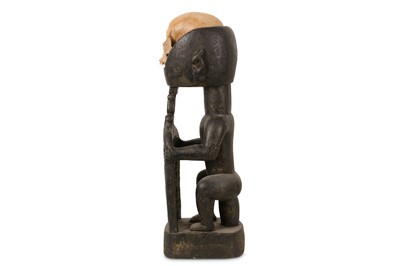 Lot 55 - A NEW GUINEA TRIBAL KORWAR / KORWA ANCESTOR FIGURE