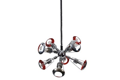 Lot 163 - UNKNOWN, a Sputnik style ceiling light