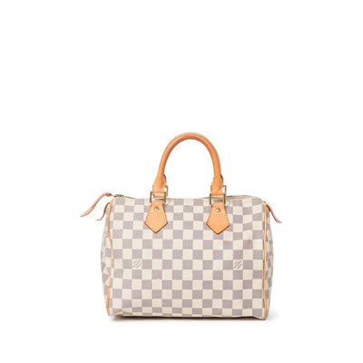 Lot 249 - Louis Vuitton Damier Azur Speedy 25