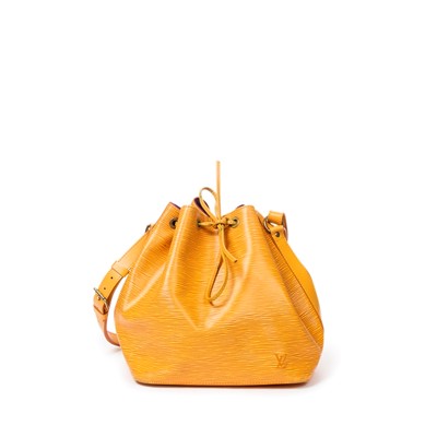 Lot 53 - Louis Vuitton Yellow Epi Noe PM