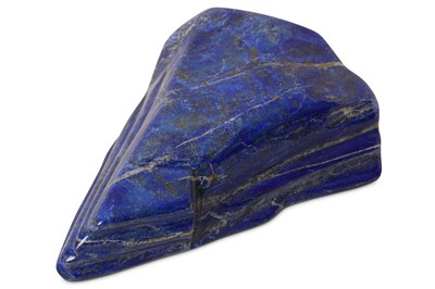 Lot 58 - A LARGE SOLID LAPIS LAZULI SPECIMEN