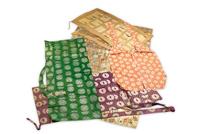 Lot 678 - A COLLECTION OF JAPANESE BUDDHIST TEXTILES.
