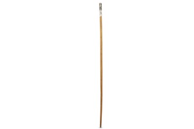 Lot 349 - A RHINOCEROS WALKING CANE.