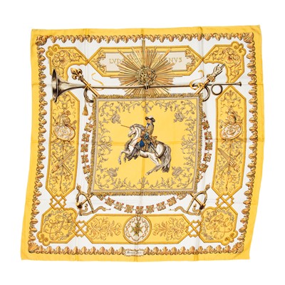 Lot 58 - Hermes 'Lvdovicvs Magnvs' Silk Scarf