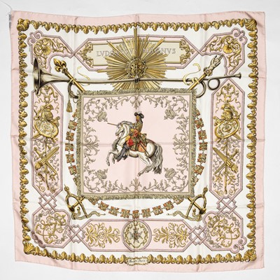 Lot 51 - Hermes 'Lvdovicvs Magnvs' Silk Scarf