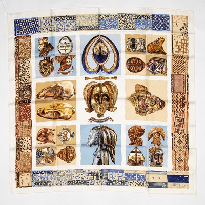 Lot 278 - Hermes 'Persona' Silk Scarf