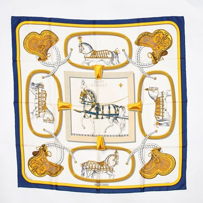 Lot 228 - Hermes 'Grand Apparat' Silk Scarf