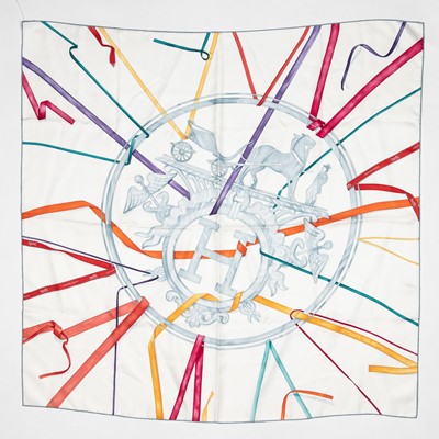 Lot 277 - Hermes 'Attrape de Reves' Silk Scarf