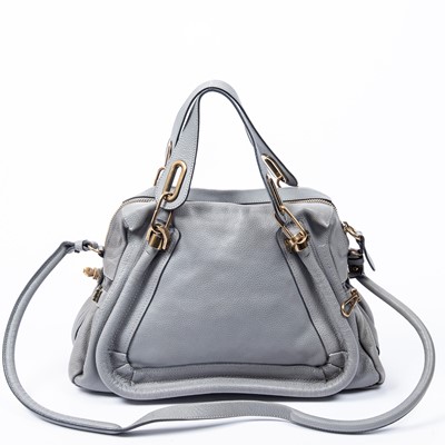 Lot 211 - Chloe Grey Medium Paraty Bag