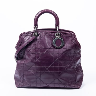 Lot 125 - Christian Dior Plum Granville Bag