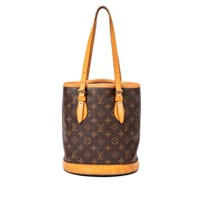 Lot 189 - Louis Vuitton Monogram Canvas Petit Bucket Bag