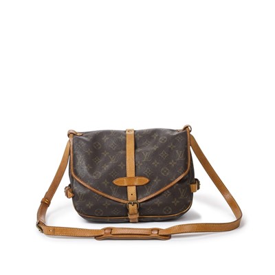 Lot 162 - Louis Vuitton Monogram Saumur 25
