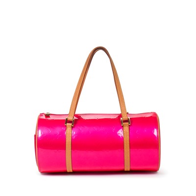 Lot 44 - Louis Vuitton Flashy Pink Monogram Vernis Bedford