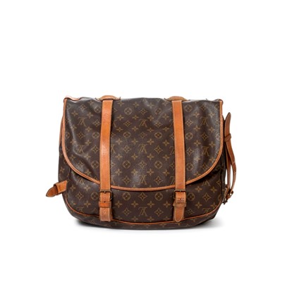 Lot 159 - Louis Vuitton Monogram Double Strap Saumur 40